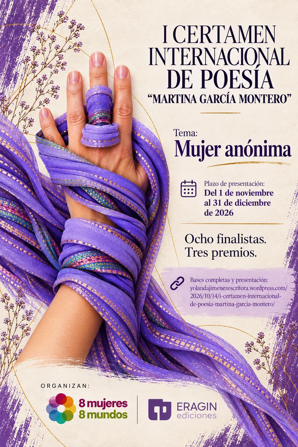 I Certamen Internacional de Poesía «Martina García Montero»: Mujer anónima